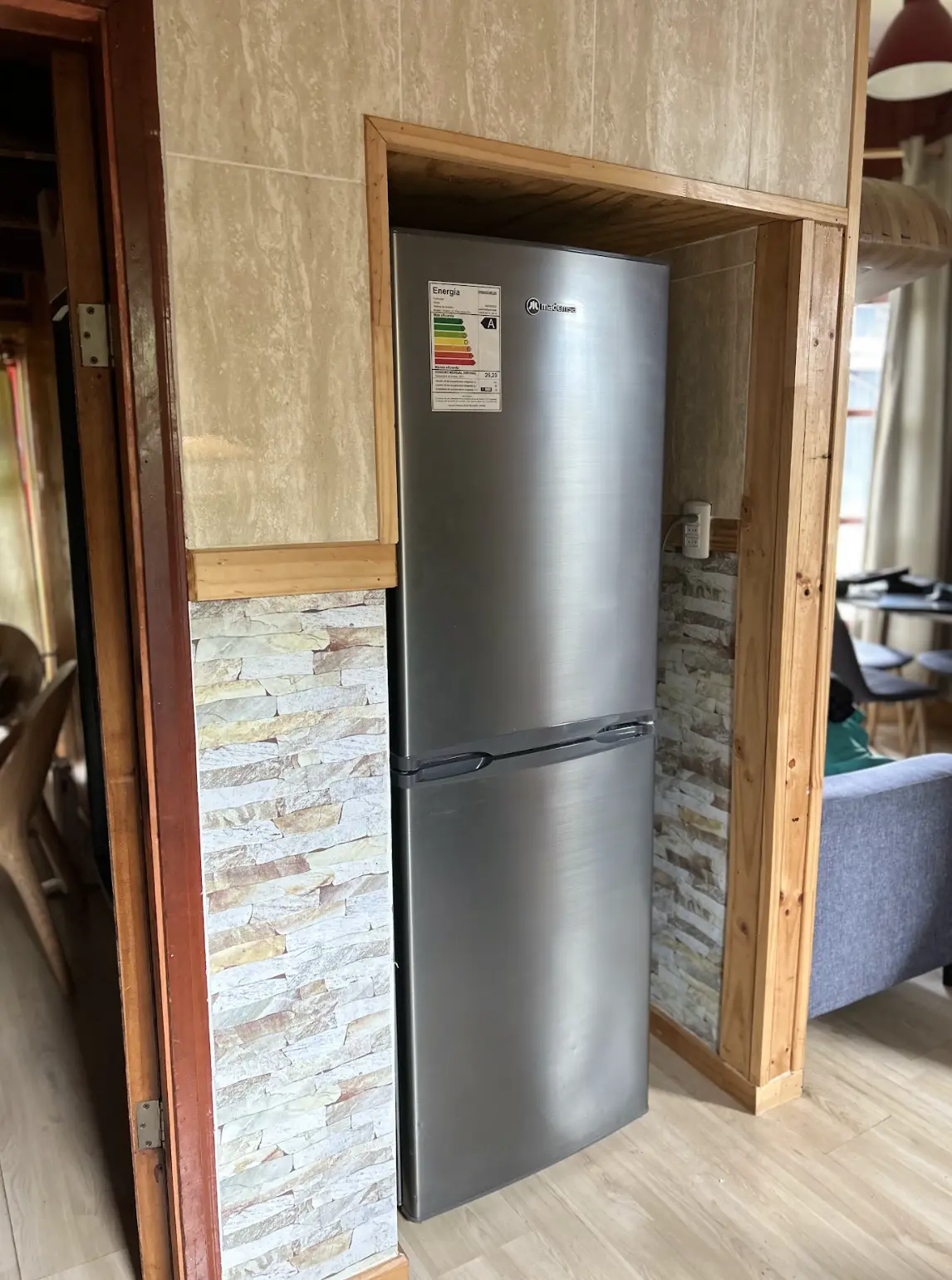 Cabaña Alerce — cocina y comedor