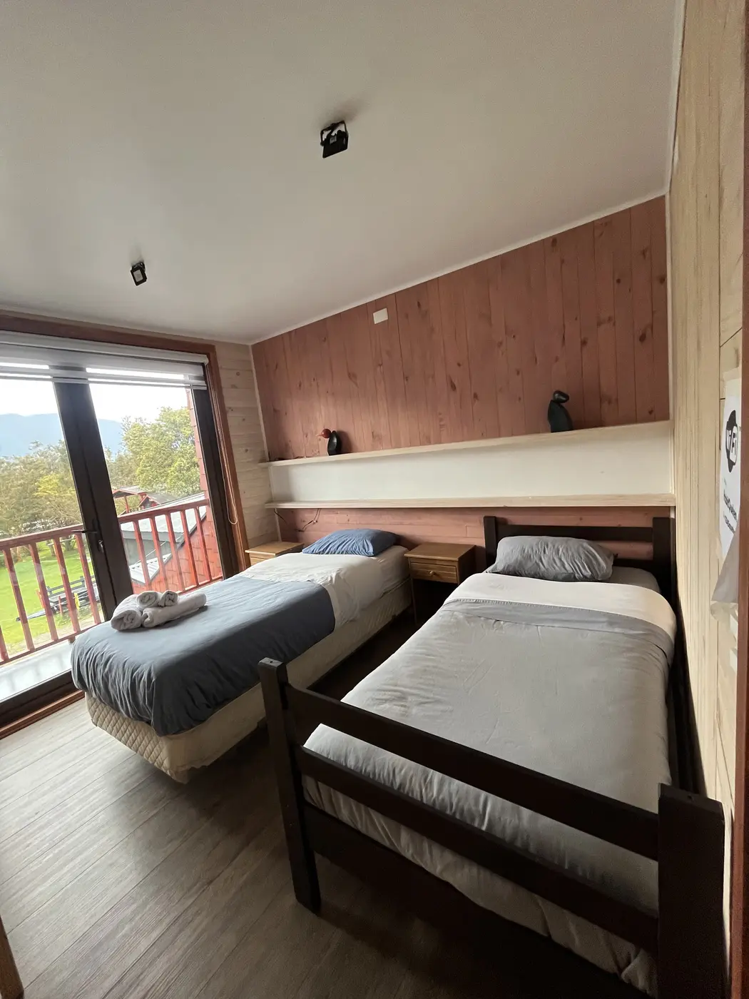 Segundo dormitorio Cabaña Ulmo