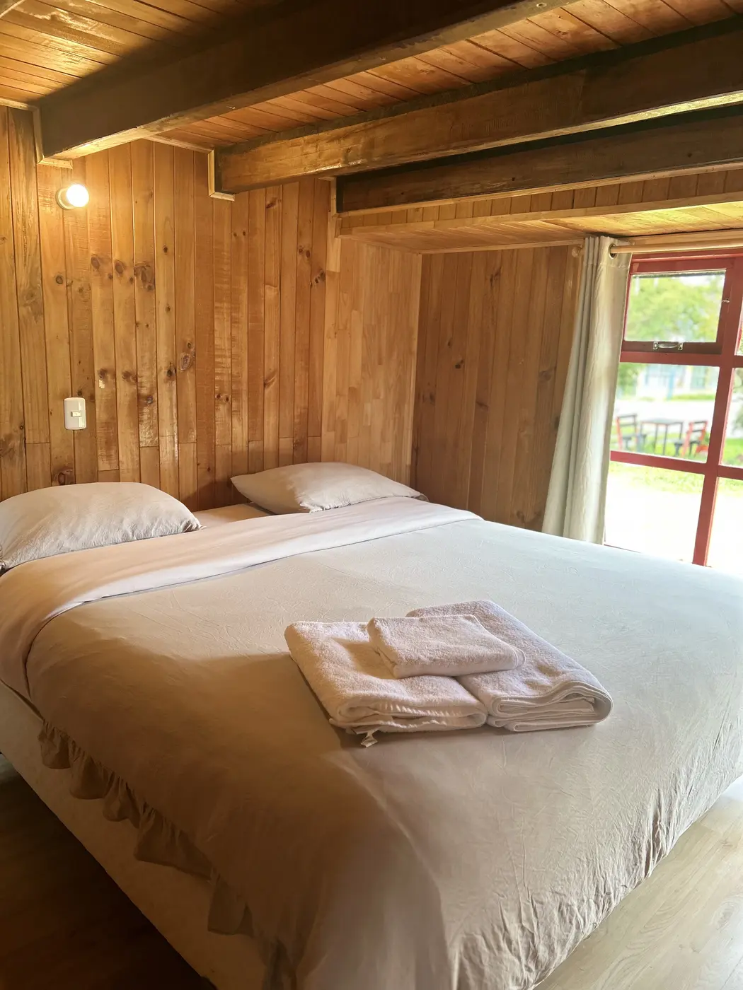Dormitorio doble Cabaña Avellano